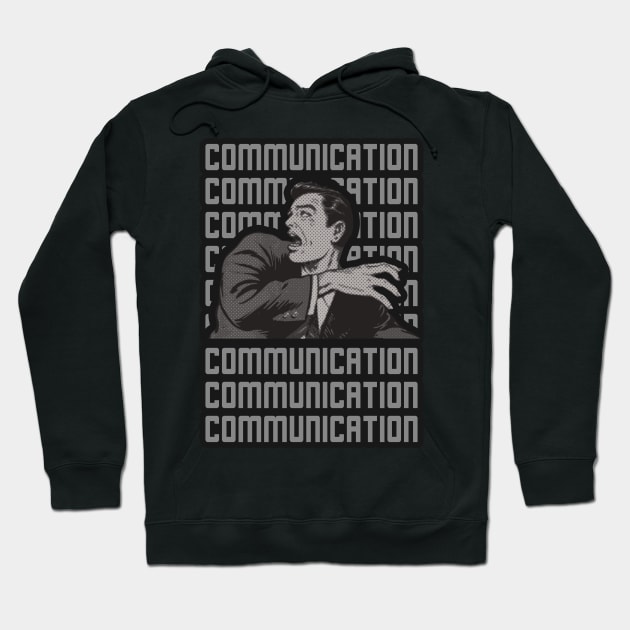 Communication Anxiety Comic Hoodie by internethero